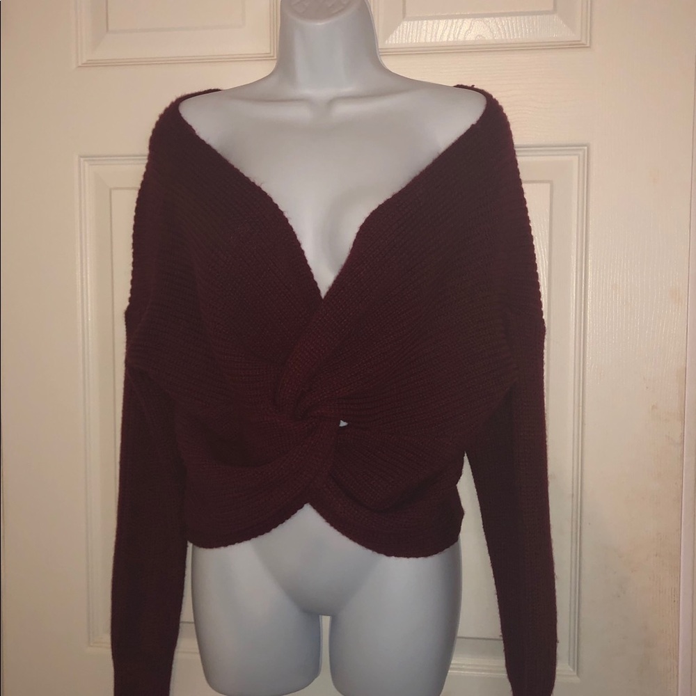 Fashion Nova Knot Sweater